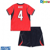 Engleska Declan Rice #4 Gostujuci Dres za djecu SP 2026 Kratak Rukav (+ Kratke hlače)